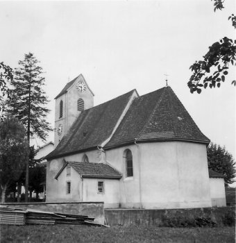 Kirche 1940 - Von Südosten aufgenommen