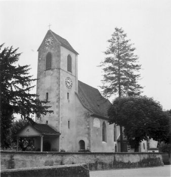 Kirche 1940 - Von Südwesten