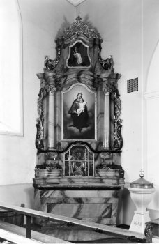 Kirche 1949 - Seitenaltar links