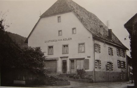 Ansichtskarte - _Adler_ als Gasthof - ©Dorfmuseum