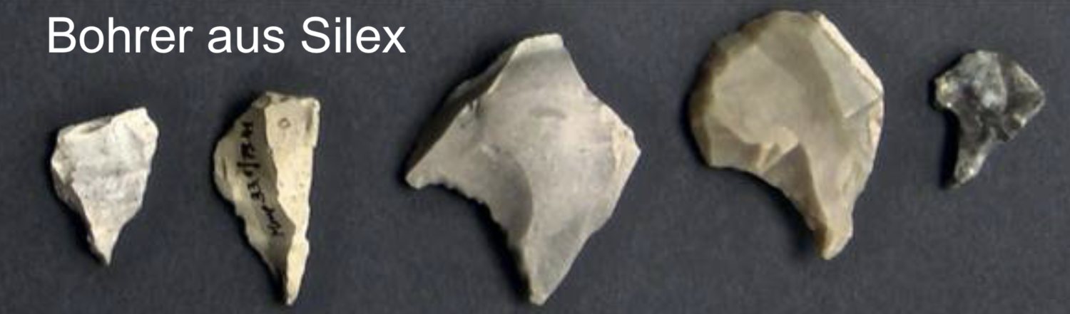 Bohrer aus Silex